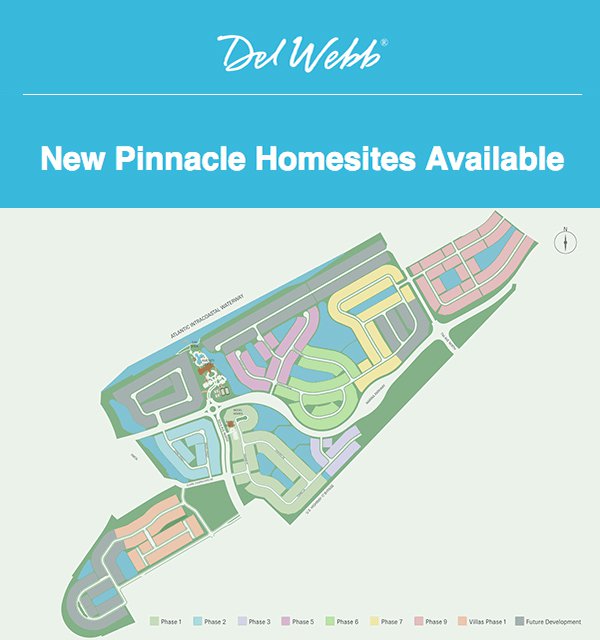 Del Webb at Grande Dunes Myrtle Beach - New Pinnacle Series Homesites