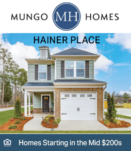 Side Banner for Mungo Homes - Hainer Place