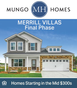 Side Banner for Mungo Homes - Merrill Villas