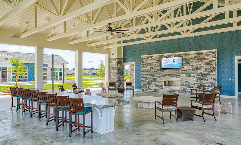 Chesapeake Homes - Bridgewater - Cooking Pavilion Interior