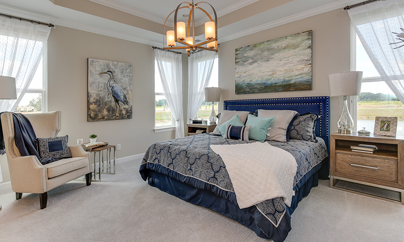 Chesapeake Homes - Bridgewater - The Boardwalk - Master Bedroom