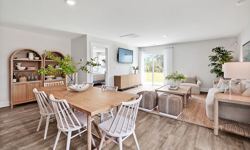 D.R. Horton - Saltgrass Landing - Wren Dining Area / Living Room