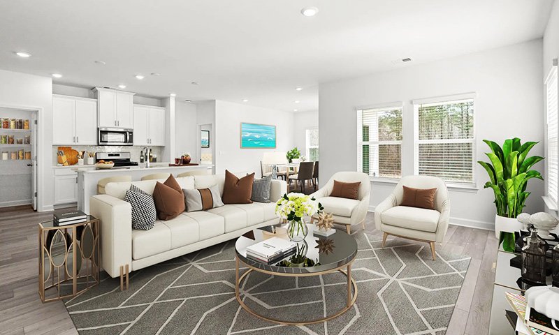 Meritage Homes - Palmetto Place - Chandler Greatroom Meritage Homes - Palmetto Place - Chandler Greatroom