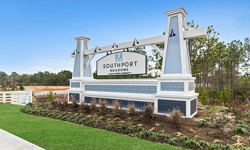 Pulte Homes - Southport Meadows - Entrance