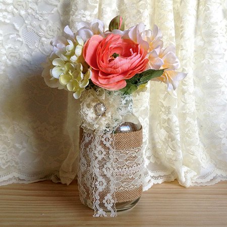 Spring Decorating Ideas - Mason Jar