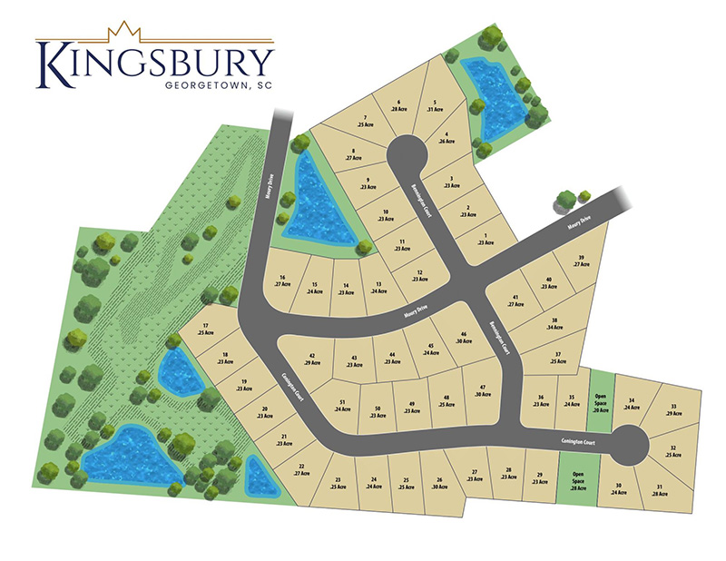Beverly Homes - Kingsbury - Site Plan Beverly Homes - Kingsbury - Site Plan
