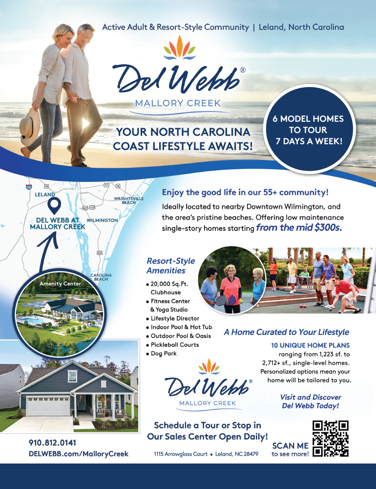 Del Webb Wilmington at Mallory Creek - Ad