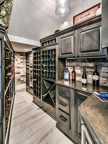 Nations Homes - Wine Room