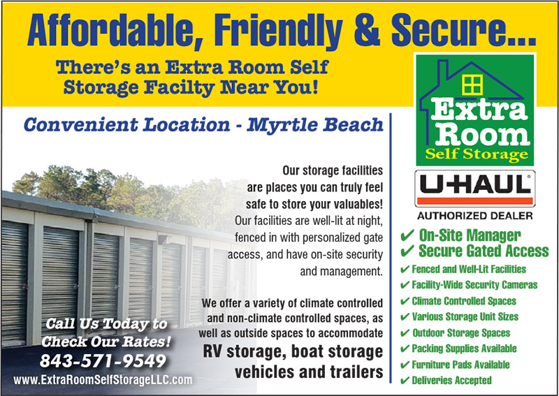 Extra Room Self Storage - Ad